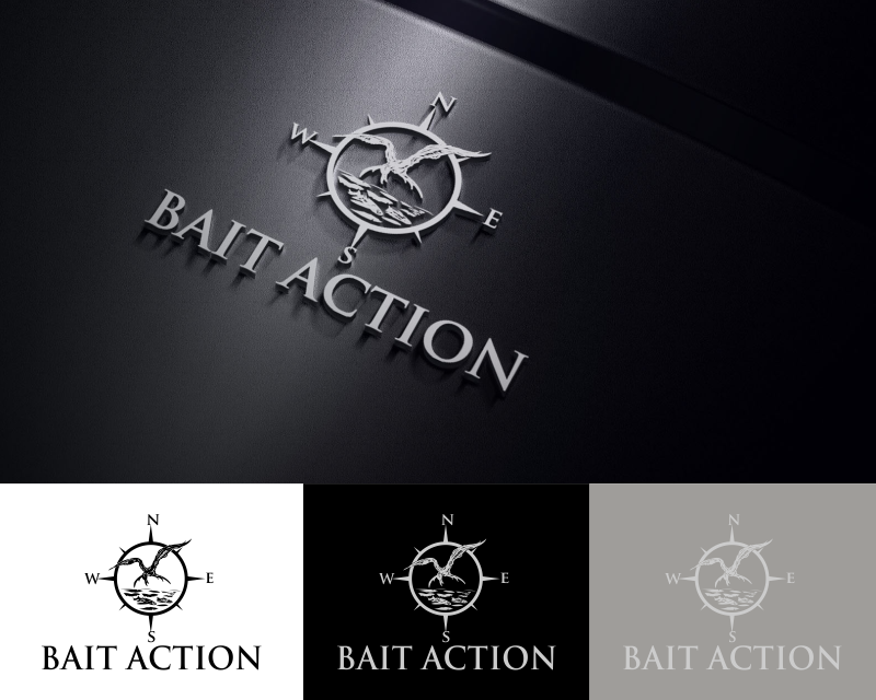 Logo Design entry 2981272 submitted by Trajandesigns to the Logo Design for Bait Action run by Dfrusher15