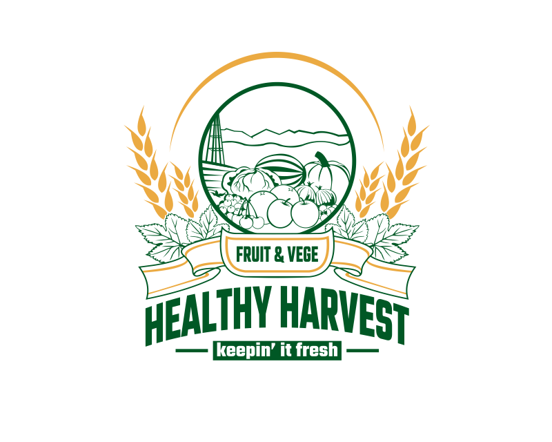 Logo Design entry 3003690 submitted by inka07 to the Logo Design for Healthy Harvest run by HHarvest