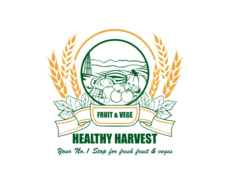 Logo Design entry 2981691 submitted by inka to the Logo Design for Healthy Harvest run by HHarvest