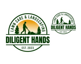 Logo Design entry 2987572 submitted by Erlando to the Logo Design for Diligent Hands Lawn Care and Landscaping run by jdwoodford