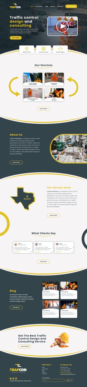 A similar Web Design submitted by hendris10 to the Web Design contest for The Experienced Movers and Storage by Andre.salaf@gmail.com
