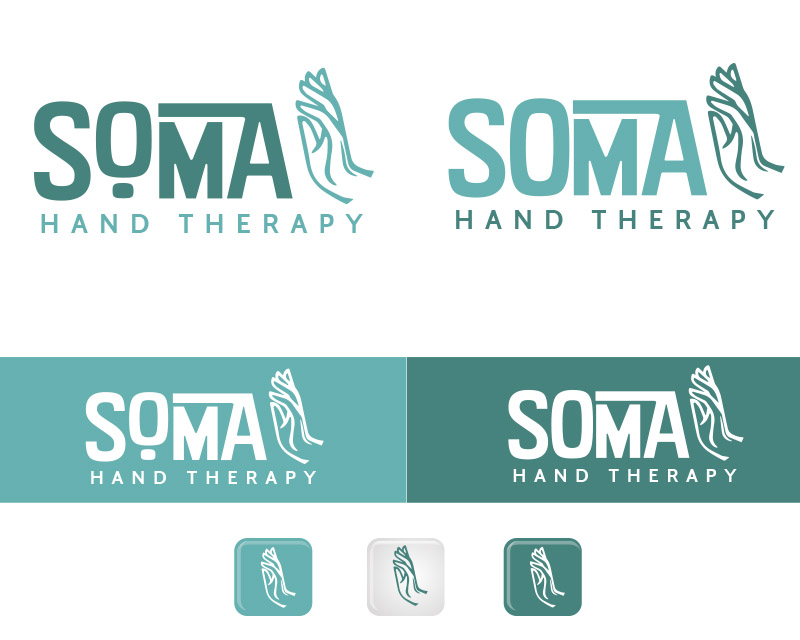 Logo Design entry 2992652 submitted by quimcey to the Logo Design for www.somahand.com run by somahandtherapy