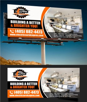 Banner Ad Design Entry 3107239 submitted by MonkDesign to the contest for Electrical Service Professionals run by ESP