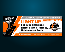 Banner Ad Design entry 2990578 submitted by MonkDesign to the Banner Ad Design for Electrical Service Professionals run by ESP