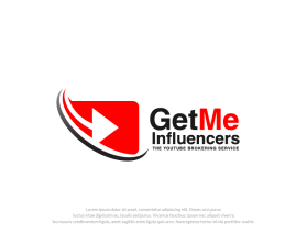 Logo Design entry 2990607 submitted by sella to the Logo Design for Get Me Influencers run by Gamerdating