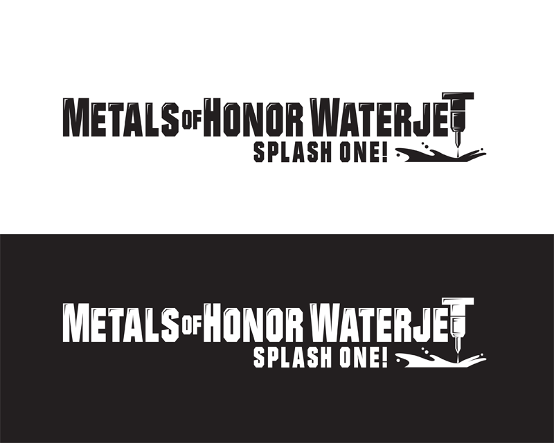 Logo Design entry 2996128 submitted by Dario to the Logo Design for Metals Of Honor Waterjet      (actual website is metalsofhonorwaterjet.com) run by brianpwallis