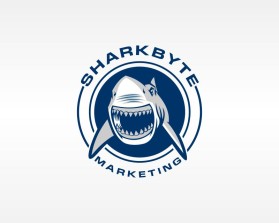 Logo Design Entry 2992755 submitted by mustafin to the contest for Shark Byte Marketing run by SharkByte