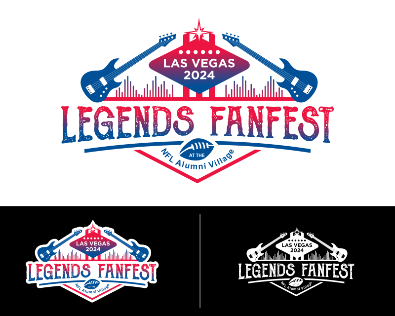 Logo Design entry 2993779 submitted by EJ JAMPE PAMAKE to the Logo Design for Legends Fanfest Las Vegas 2024 run by elady