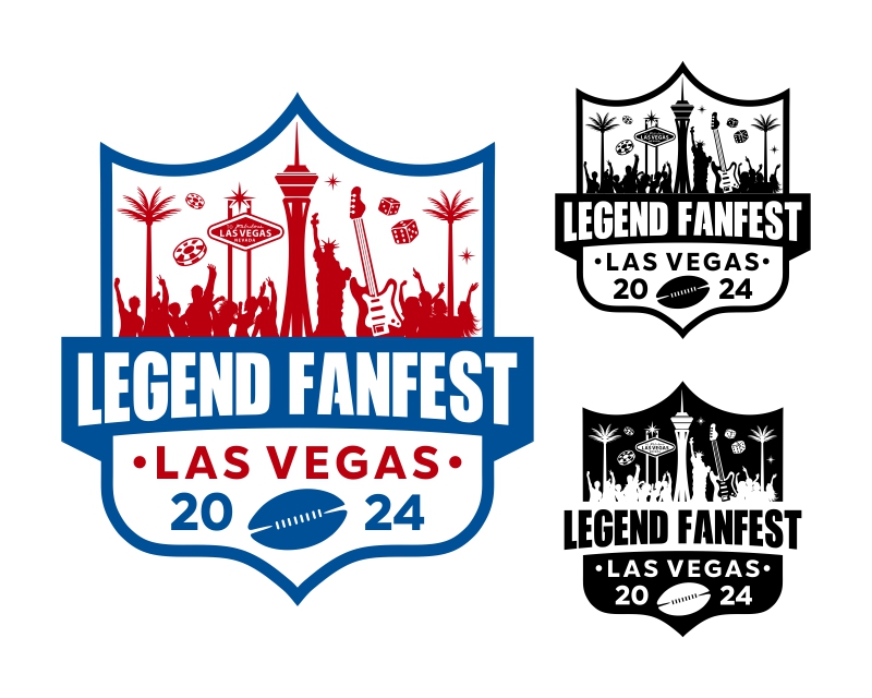 Logo Design entry 2999652 submitted by Armchtrm to the Logo Design for Legends Fanfest Las Vegas 2024 run by elady
