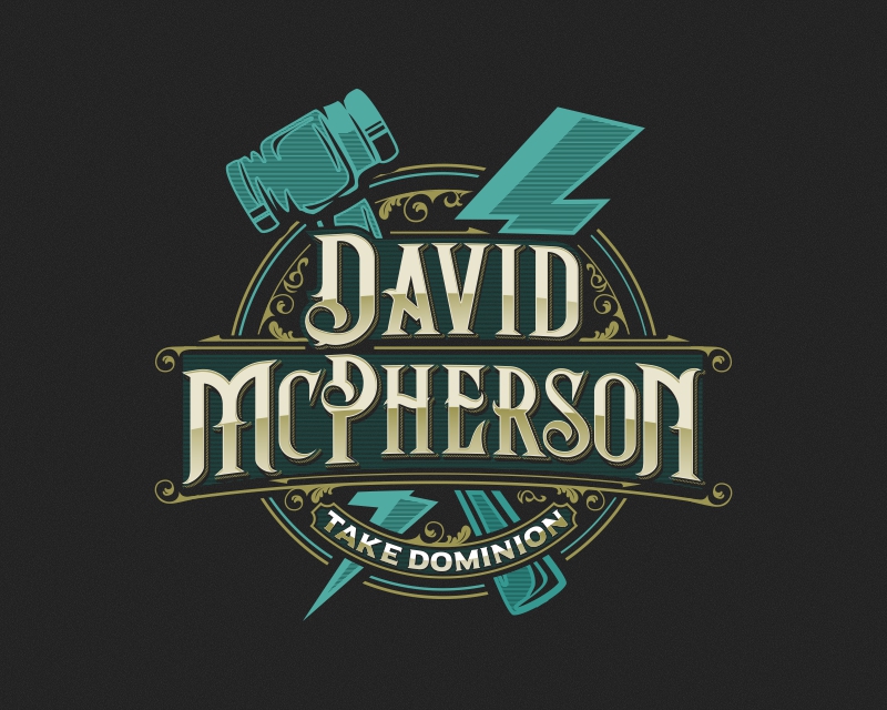 Logo Design entry 2993997 submitted by Armchtrm to the Logo Design for David McPherson run by dynamodavid