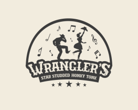 Logo Design entry 3005548 submitted by EJ JAMPE PAMAKE to the Logo Design for Wrangler's Star Studded Honky Tonk run by zwakefield@gmail.com