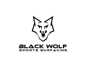 Logo Design Entry 3012000 submitted by mdfarhad9595 to the contest for Black Wolf Sports Surfacing run by Blackwolfsports
