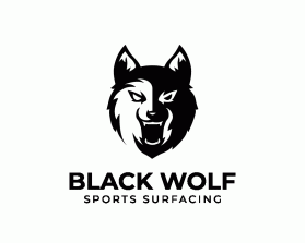 Logo Design Entry 3007156 submitted by Ryu0 to the contest for Black Wolf Sports Surfacing run by Blackwolfsports