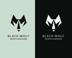 Logo Design Entry 3011084 submitted by denina to the contest for Black Wolf Sports Surfacing run by Blackwolfsports