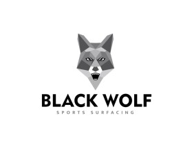 Logo Design Entry 3010553 submitted by artlook to the contest for Black Wolf Sports Surfacing run by Blackwolfsports