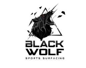 Logo Design Entry 3008051 submitted by RYL to the contest for Black Wolf Sports Surfacing run by Blackwolfsports