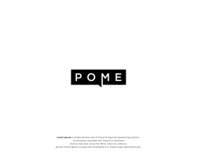 Logo Design entry 2995190 submitted by Arasyahit to the Logo Design for POME run by tannert71090