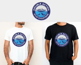 T-Shirt Design Entry 2996162 submitted by Asri to the contest for Double Action Dive Charters run by dri$1170