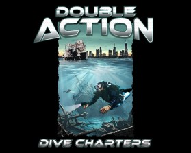 T-Shirt Design Entry 3123194 submitted by quimcey to the contest for Double Action Dive Charters run by dri$1170