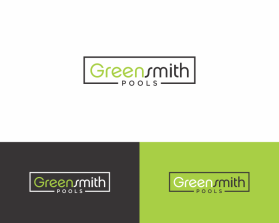 Logo Design entry 2996151 submitted by inka07 to the Logo Design for Greensmith Pools run by ellieblake