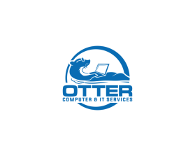 Logo Design entry 3001130 submitted by burhan715 to the Logo Design for Otter Computer & IT Services run by hoppingbird