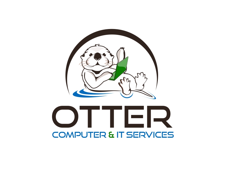 Logo Design entry 2998454 submitted by Ilham Fajri to the Logo Design for Otter Computer & IT Services run by hoppingbird