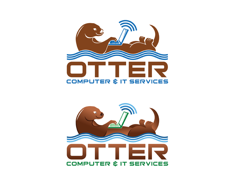 Logo Design entry 2996777 submitted by Dario to the Logo Design for Otter Computer & IT Services run by hoppingbird