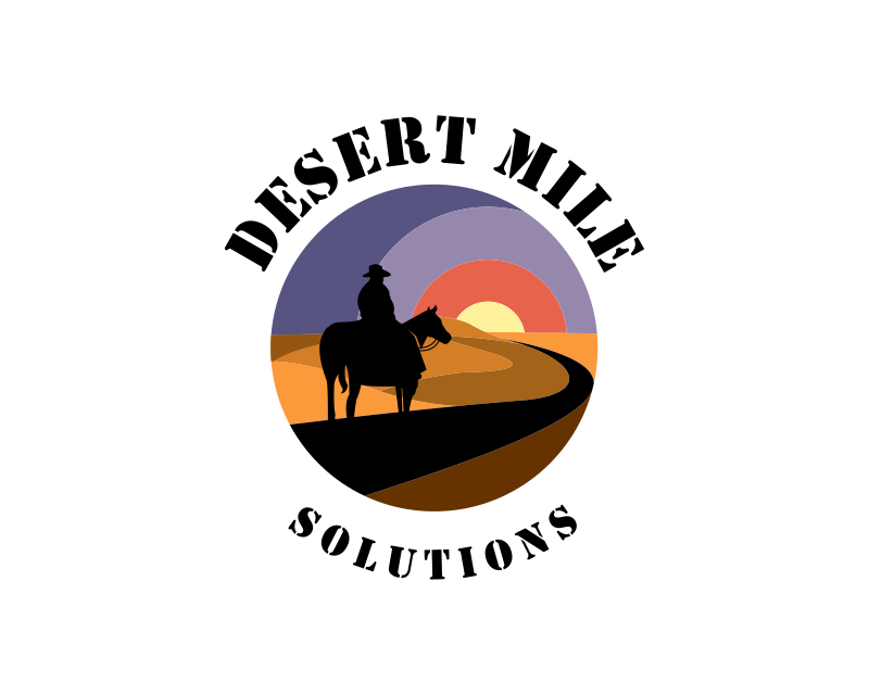 Logo Design entry 2998187 submitted by inka07 to the Logo Design for DESERT MILE SOLUTIONS run by AMHIR GARCIA 
