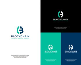Logo Design entry 2996804 submitted by zeyhan_ali to the Logo Design for Blockchain Intelligence Group run by victorbig