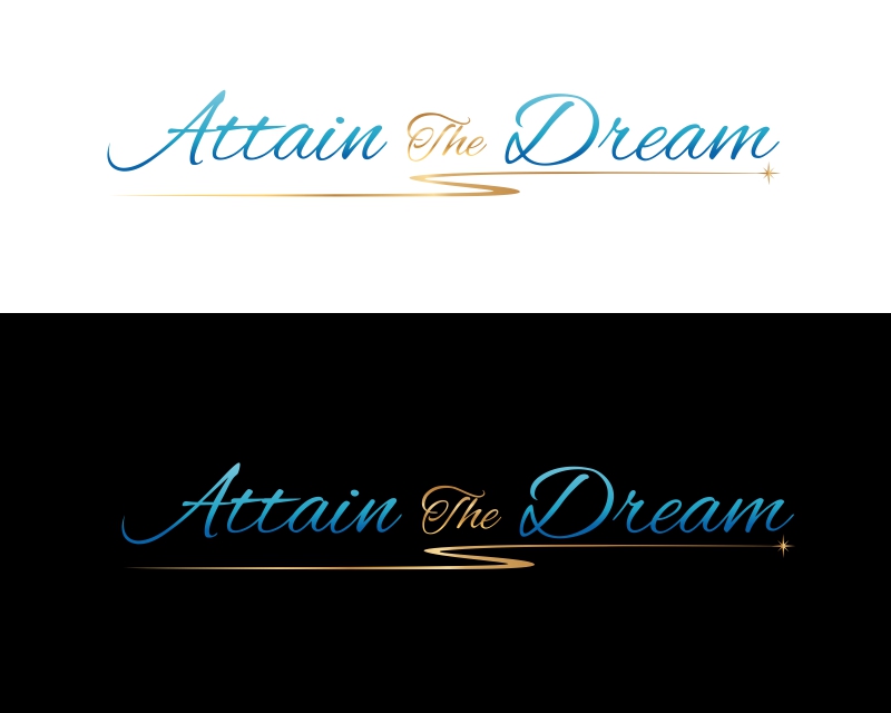 Logo Design entry 2998428 submitted by Ilham Fajri to the Logo Design for Attain The Dream run by AlwaysEvolving