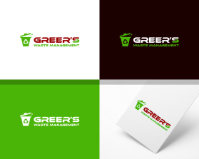 Logo Design entry 2998664 submitted by Ryu0 to the Logo Design for Greer’s Waste Management run by Daytongreer