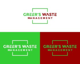 Logo Design Entry 2998292 submitted by mustafin to the contest for Greer’s Waste Management run by Daytongreer