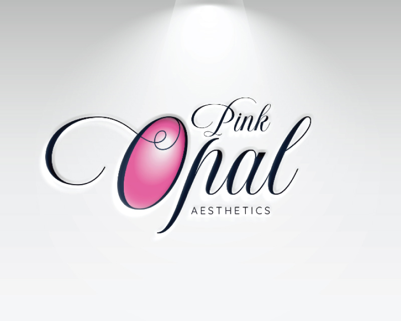 Logo Design entry 3007204 submitted by Design_Leeni to the Logo Design for Pink Opal Aesthetics run by elady