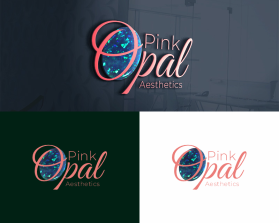 Logo Design entry 3001192 submitted by Giovani Maier to the Logo Design for Pink Opal Aesthetics run by elady