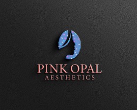 Logo Design Entry 3011806 submitted by mdfarhad9595 to the contest for Pink Opal Aesthetics run by elady