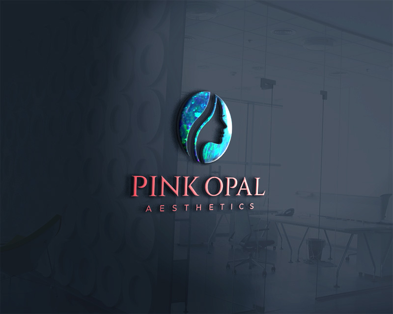 Logo Design entry 3001064 submitted by Giovani Maier to the Logo Design for Pink Opal Aesthetics run by elady
