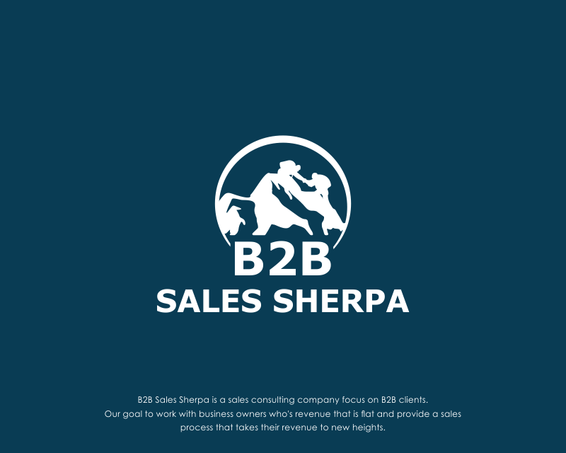 Logo Design entry 3005056 submitted by mrlogo to the Logo Design for B2B Sales Sherpa run by Crunchieb1