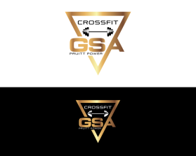 Logo Design entry 3006975 submitted by inka07 to the Logo Design for Gold Standard Athletics (Or CrossFit GSA) or CrossFit Gold Standard Athletics run by CFGSA