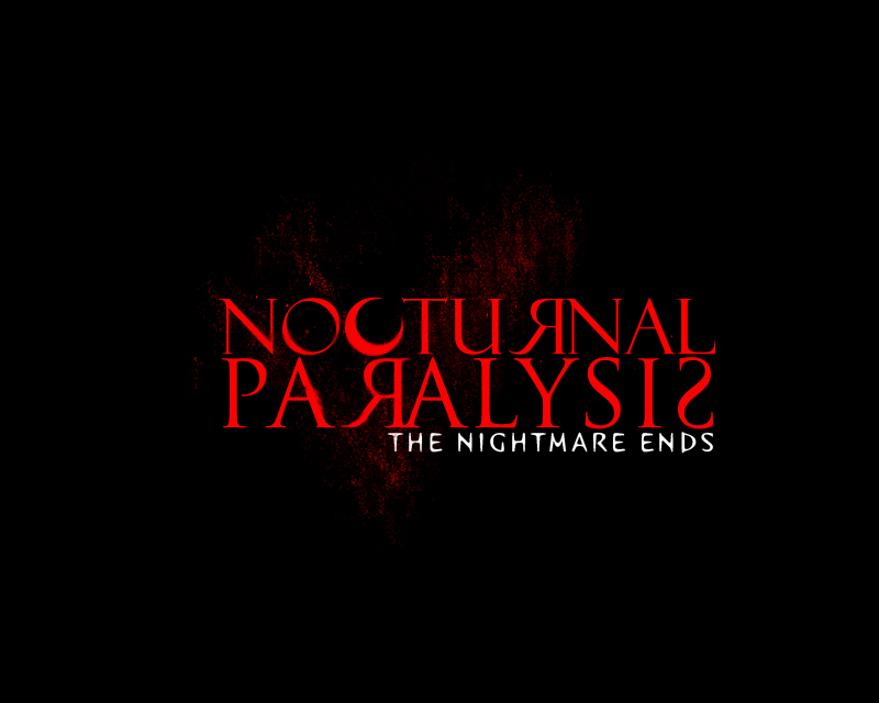 Logo Design entry 3007924 submitted by Adam to the Logo Design for NOCTURNAL PARALYSIS run by dynamodavid