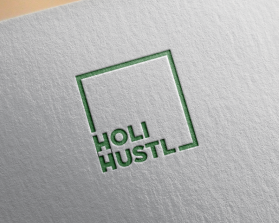 Logo Design entry 3013775 submitted by artlook to the Logo Design for HoliHustl run by HoliHustl