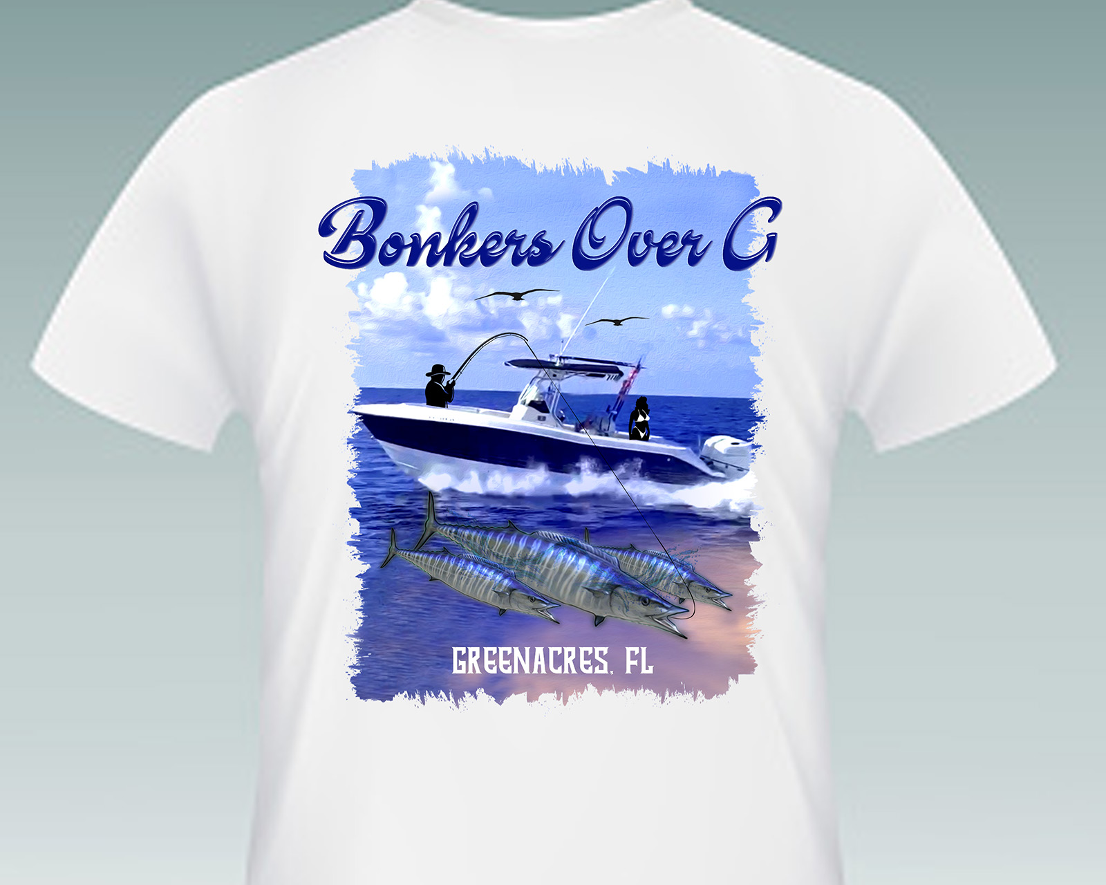 T-Shirt Design entry 3015194 submitted by Habiba251 to the T-Shirt Design for Bonkers Over G run by bonk29