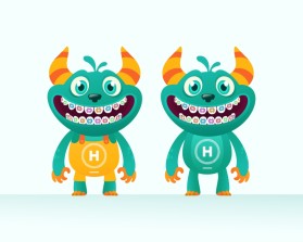 Mascot Design Entry 3136253 submitted by Armchtrm to the contest for Hometown Orthodontics run by hometownortho