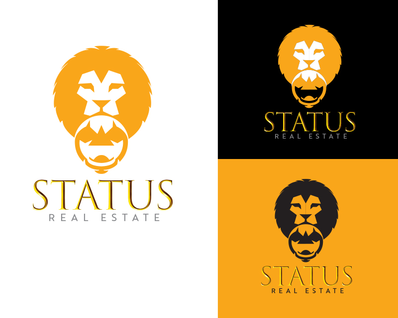 Logo Design entry 3018636 submitted by paulcantindesign to the Logo Design for Status Real Estate run by Talent4321