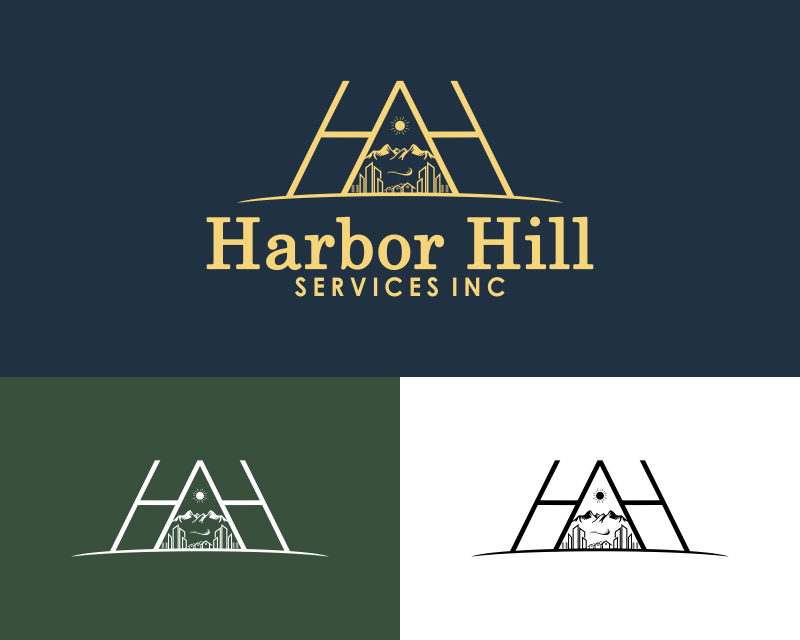 Logo Design entry 3019029 submitted by FebrianAdi to the Logo Design for Harbor Hill Services Inc. run by HarborHills