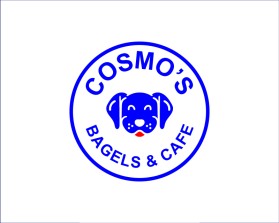 Logo Design Entry 3217121 submitted by sekawan77 to the contest for COSMO'S BAGELS & CAFE run by nlione