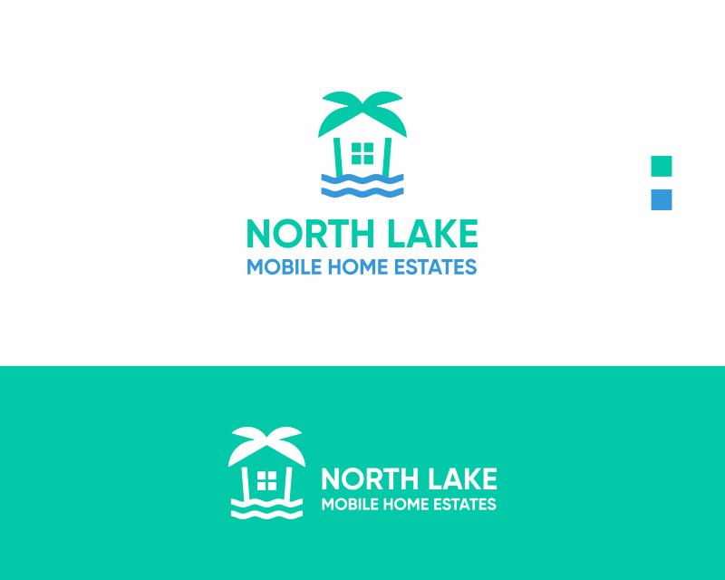 Logo Design entry 3019133 submitted by asf to the Logo Design for North Lake Mobile Home Estates run by Mt03723