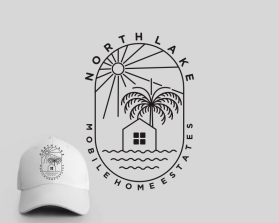 Logo Design entry 3020139 submitted by veva17 to the Logo Design for North Lake Mobile Home Estates run by Mt03723