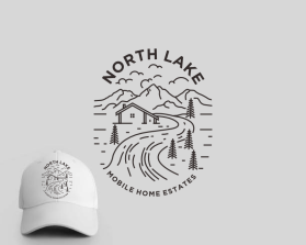 Logo Design Entry 3019081 submitted by veva17 to the contest for North Lake Mobile Home Estates run by Mt03723