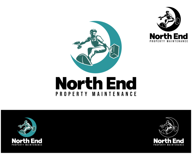 Logo Design entry 3027920 submitted by Digiti Minimi to the Logo Design for North End Property Maintenance run by northendrpm