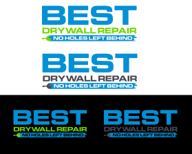 Logo Design entry 3027460 submitted by Ilham Fajri to the Logo Design for Best Drywall Repair, website is bestdrywallrepair.com run by rtooley